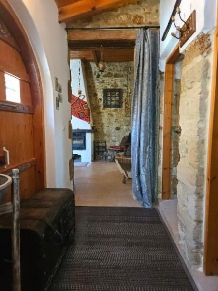 Gouves Kreta, Gouves: Wunderschön renoviertes Dorfhaus aus Stein zu verkaufen Haus kaufen